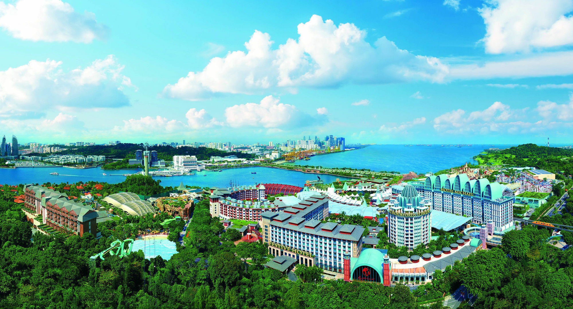 รีสอร์ต เวิลด์ เซ็นโทซ่า - คร็อกฟอร์ด ทาวเวอร์ Hotel สิงคโปร์ ภายนอก รูปภาพ